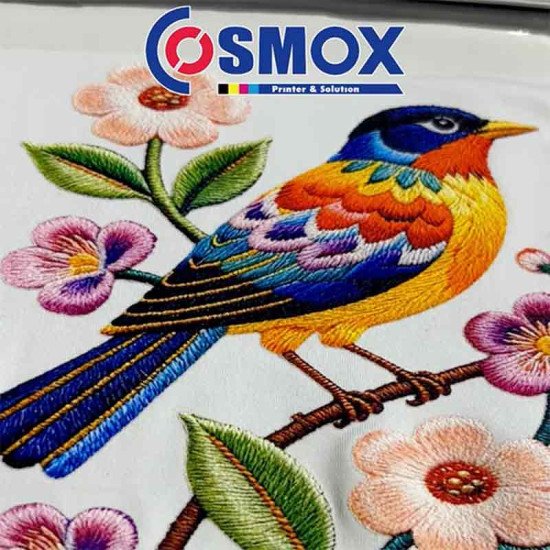 Cosmox Breathable DTF – Soft, Breathable White Ink &amp;amp;amp;amp;amp;amp; Powder System for Comfortable DTF Transfers on Any Garment