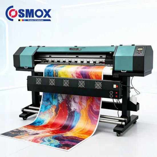 Cosmox UV Eco-Solvent Sublimation Printer – 2/4 Head, 130cm to 250cm Wide Format