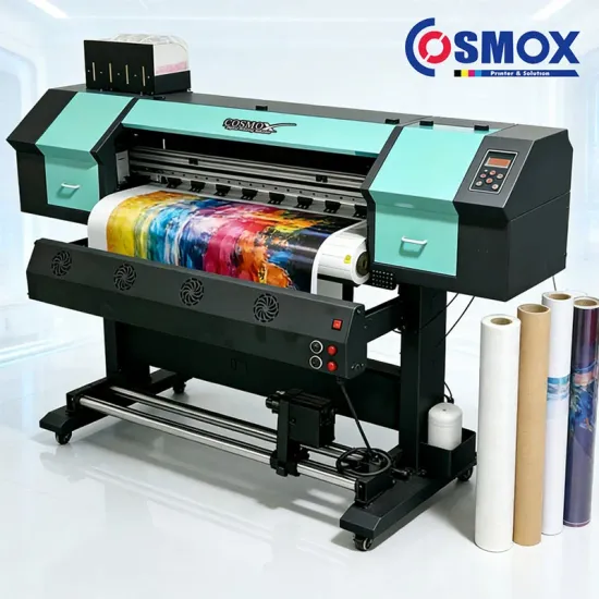 Cosmox UV Eco-Solvent Sublimation Printer – 2/4 Head, 130cm to 250cm Wide Format