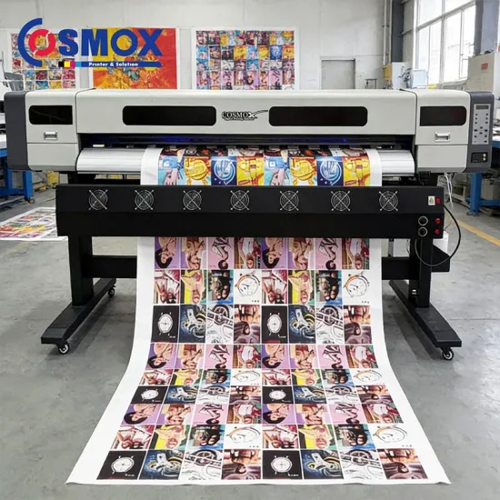 Cosmox 3.2 Meter UV Eco-Solvent Sublimation Printer Series (2/4/6 Head)