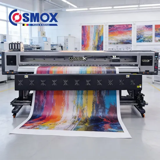Cosmox 3.2 Meter UV Eco-Solvent Sublimation Printer Series (2/4/6 Head)