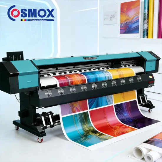 Cosmox UV Eco-Solvent Sublimation Printer – 2/4 Head, 130cm to 250cm Wide Format